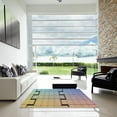 thumbnail image 6 of Ahgly Company Indoor Rectangle Patterned Carbon Gray Novelty Area Rugs, 2' x 5', 6 of 6
