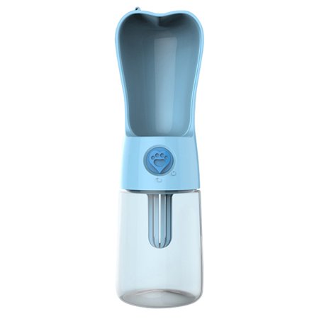 

250Ml Pet Dog Cat Water Bottle Portable Feeder Water Drinking Bowl Small Dogs Pet Products Travel Cups Outdoor Blue