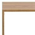 thumbnail image 3 of Safavieh Yona Traditional Wood Open Shelf End Table, Brown Oak, 3 of 11