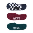 thumbnail image 4 of Vans Unisex Classic Super No Show Socks 3 Pairs, Multi Deep Teal, Size 9.5-13, 4 of 4