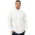 thumbnail image 5 of ProtectX High Visibility Sun Protection Lightweight Long Sleeve Hoodie, UPF 50+ Quick-Dry, SPF UV Shirt, Active Wear - White, X-Large, 5 of 9