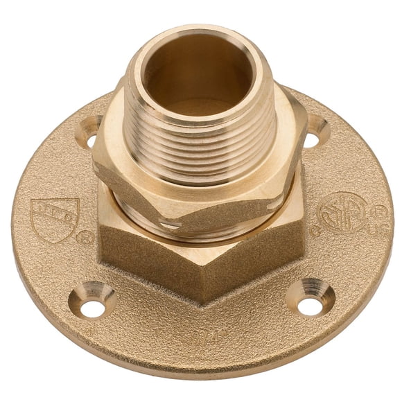 Tubería de acero inoxidable de latón HOME-FLEX de 3/4 pulgadas