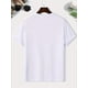 thumbnail image 3 of Men's Casual Short-Sleeve T-Shirt with "Chillin' with My Peeps" Lettering & Bunny Graphic - Lightweight Summer Tee for Casual Attire, Regular Fit, 3 of 7