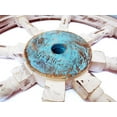 thumbnail image 6 of Nagina International Premium Rustic Antique Color Buffed Sailor's Nautical Ship Wheel (42 Inches), 6 of 6