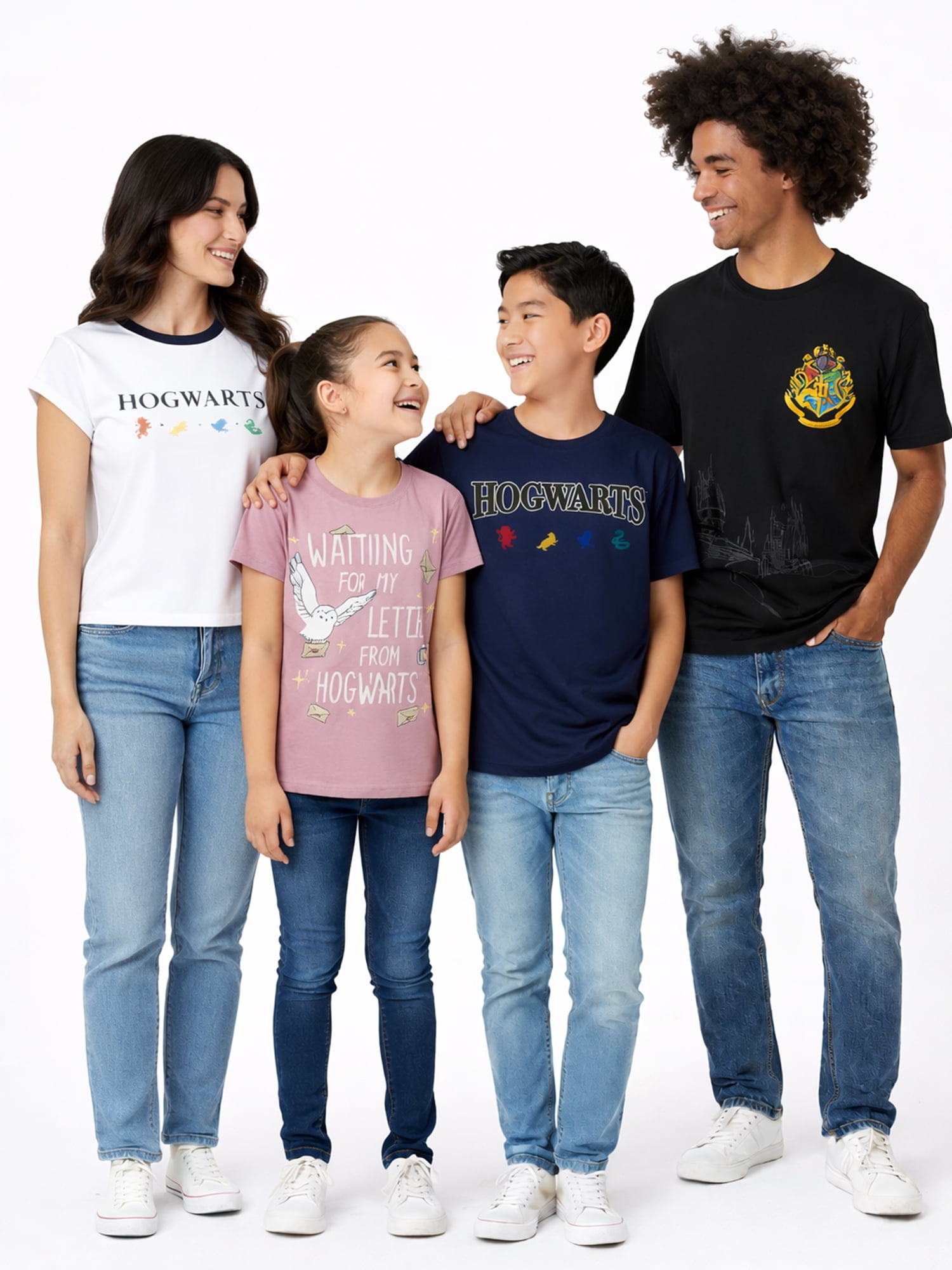 Harry Potter Girls and Big Girls Waiting for Hedwig Graphic Tee, Sizes 4-16