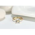 thumbnail image 2 of Amore Engagement Ring Women 1, 2 or 3Ct Topaz Sterling Ginger Lyne Collection, 2 of 6