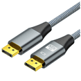 thumbnail image 4 of DP1.4 8K 60Hz Displayport Cable DP Cable 4K 144Hz Shielded HDR 32Gbps Video Audio Cable for Laptop TV Projector 1.5Meter,1 x Displayport Cable, 4 of 8