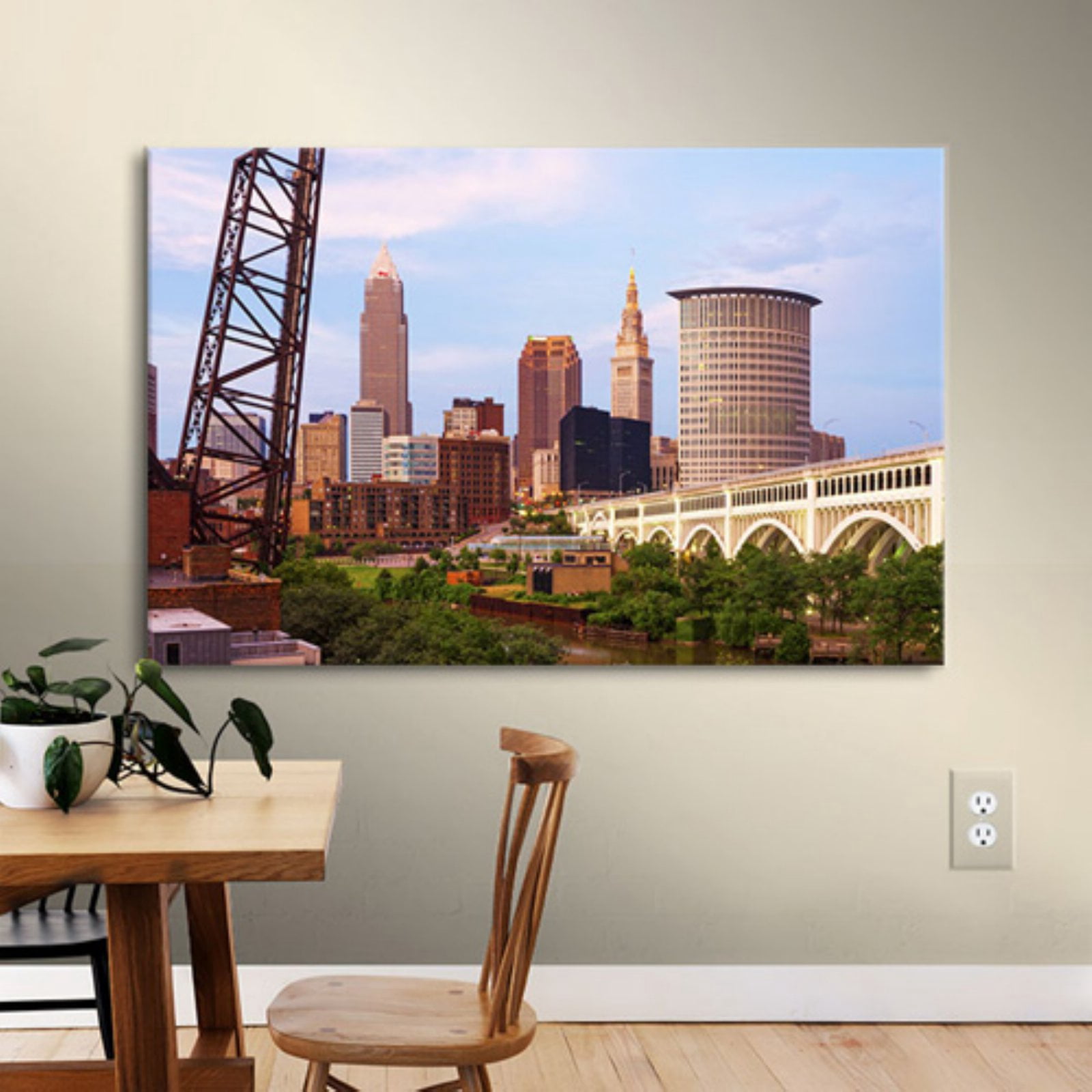 Cody York "Cleveland 10" Gallery-Wrapped Canvas