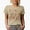 Tan, variant on Flannels, Hayrides, Pumkins, Sweaters, Bonfires, Autumn or Fall Merch Gift, White T-Shirt, Large