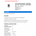 thumbnail image 2 of Left Tail Light Assembly - Compatible with 1995 - 2002 Ford E-150 Econoline 1996 1997 1998 1999 2000 2001, 2 of 2
