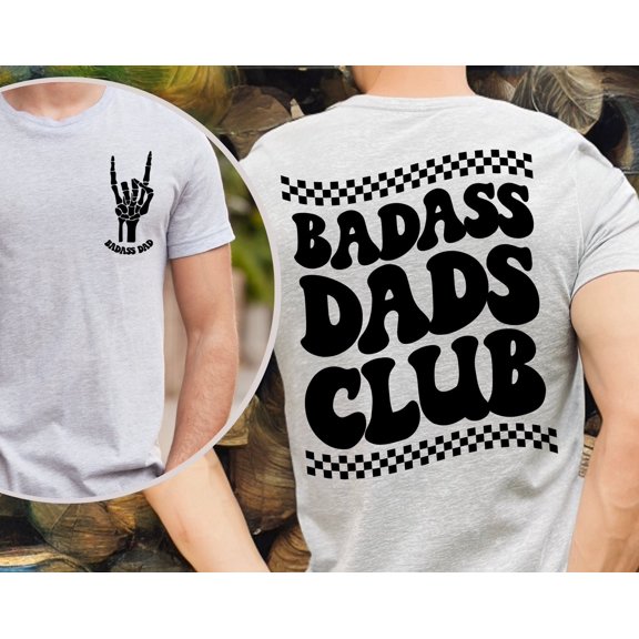 Badass Dads Club Shirt Funny Fatheramp39s Day Gift