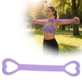 thumbnail image 1 of Heart Shaped Silicone Yoga Resistance Band – Portable Full Workout Elastic Strap For Stretching & Strength Training Exercise Band For Home & Gym Use, 1 of 5