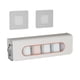 thumbnail image 2 of Caja organizadora de corbatas, ropa interior y calcetines, caja de almacenamiento transparente para colgar en la pared. blanco, 2 of 9