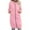 Pink, variant on Lindreshi Winter Coats for Women Plus Size Clearance Fashion Womens Casual Color Long Sleeve Cardigan Hooded Mid-length Coat