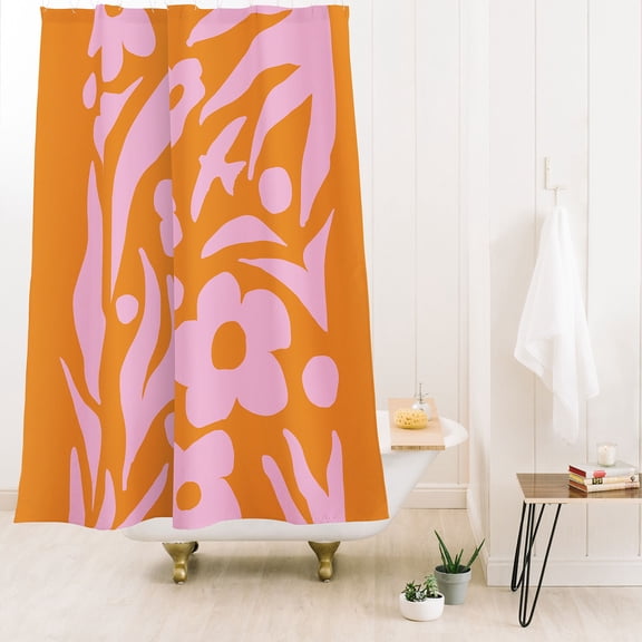 Society6 Grace Nature Vibes Shower Curtain 71" x 74"