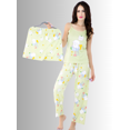 thumbnail image 3 of SET DE PIJAMA DE 3 PIEZAS PANTALON, SHORT Y BLUSA PARA MUJER DISEÑO UNICO, 3 of 5