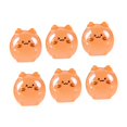 thumbnail image 3 of 6 figuritas de gatos en miniatura, adornos de micro paisajes, decoración creativa, pequeñas Naranja, 3 of 9