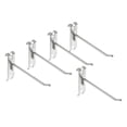 thumbnail image 4 of FITYLE 5Pcs Wall Hooks Hangers Hooks for Grid Wall Panel Iron Rustproof Multifunctional for Office Retail Shop Garage Household Show , 15cm, 4 of 9