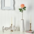 thumbnail image 3 of Nearly Natural 20" Rose Artificial Flower (Set of 6), Pink, 3 of 3