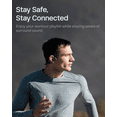 thumbnail image 2 of SHOKZ OpenRun Bone USB-C Charging Conduction Waterproof Bluetooth Headphones for Sports with Cooling Wristband (Black), 2 of 5