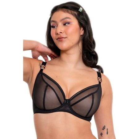 Curvy Kate Womens Lifestyle Sheer Plunge Bra Style-CK5711