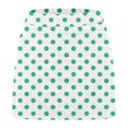 thumbnail image 4 of HomeGardon Back to School Skirts for Girls Girl Skort Fashion Polka Dots Loose High Waist A-line Fake Two Piece Sports Pants Skirt Half Body Skirt, 4 of 7