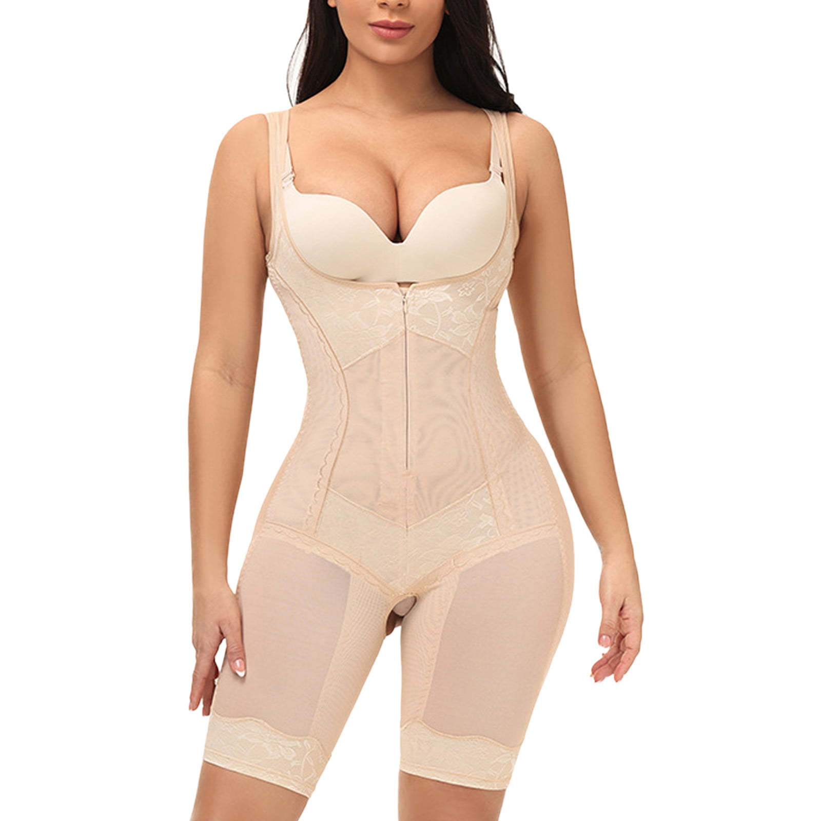 Plus Size Butt Lifting Shapewear for Women Front Buckle High
