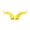 Yellow, variant on Sioweci 1 Pair Motorcycle Helmet Devil Horn Decoration Suction Cup Scooter Bicycle Motorbike Skateboarding Helmet Decorative Cow Horn Helmet Accessories Red