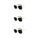thumbnail image 4 of Gafas de sol hexagonales Sonducket montura ligera lentes polarizadas unisex doradas negras grises, 4 of 6