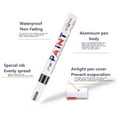 thumbnail image 5 of FNGZ Marker Pen 1Pcs Waterproof Permanent Paint Marker Pen for Car Tyre Tire Tread Rubber Metal 5ml Household Tool Green, 5 of 9