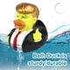 thumbnail image 2 of Novedad Trump Pato Goma Baño para Bebé Patitos (espalda Resbaladiza), 2 of 9