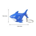 thumbnail image 2 of 2 Pcs Porte-Clés en Plastique Requin Pendentif Clé Sonore Décorations Créatives Porte-Clés Cadeaux, 2 of 8