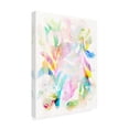 thumbnail image 4 of Canvas Wall Art - Hope Bainbridge 'Flower and Rainbow' Wall Art for Living Room, Bedroom, or Office Décor by Trademark Fine Art - 35 x 47 Inches, 4 of 4