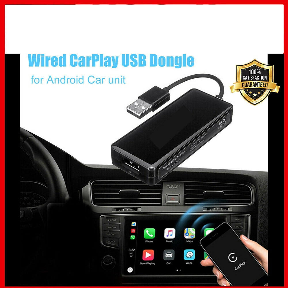 USB Dongle Adapter for Apple iOS CarPlay Android Car Radio Navigation Player Hot 