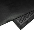 thumbnail image 3 of Rubber-Cal "Dura-Scraper Linear" Commercial Rubber Entrance Door Mat - 3/8 in x 4 ft x 6 ft - Black, 3 of 6
