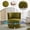 Olive, variant on 360 Degree Swivel Cuddle Barrel Accent Sofa Chairs, Round Armchairs with Wide Upholstered, Fluffy Velvet Fabric Chair for Living Room, Bedroom, Office, Waiting Rooms (Olive)