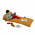 thumbnail image 3 of Abstract Floor Pillow Lounger Cover, Vertical Colorful Straight Lines Geometric Vibrant Stripes Design, Nap Mat Printed Fabric Case for 5 Pillows, 88" x 27", Orange Marigold Burgundy, by Ambesonne, 3 of 5