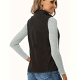 thumbnail image 2 of Women's Fleece Gilet Polar Soft Sleeveless Classic Fit Bodywarmer Vest with Zip up, 2 of 4