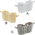 thumbnail image 4 of Naiovety Estante para fregadero, esponja para jabón, escurridor de tela, cesta de almacenamiento, bolsa, soporte para grifo, soporte ajustable para Organizadores de utensilios de cocina gris Naiovety HA8568-03, 4 of 6