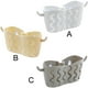 thumbnail image 4 of Naiovety Estante para fregadero, esponja para jabón, escurridor de tela, cesta de almacenamiento, bolsa, soporte para grifo, soporte ajustable para Organizadores de utensilios de cocina gris Naiovety HA8568-03, 4 of 6