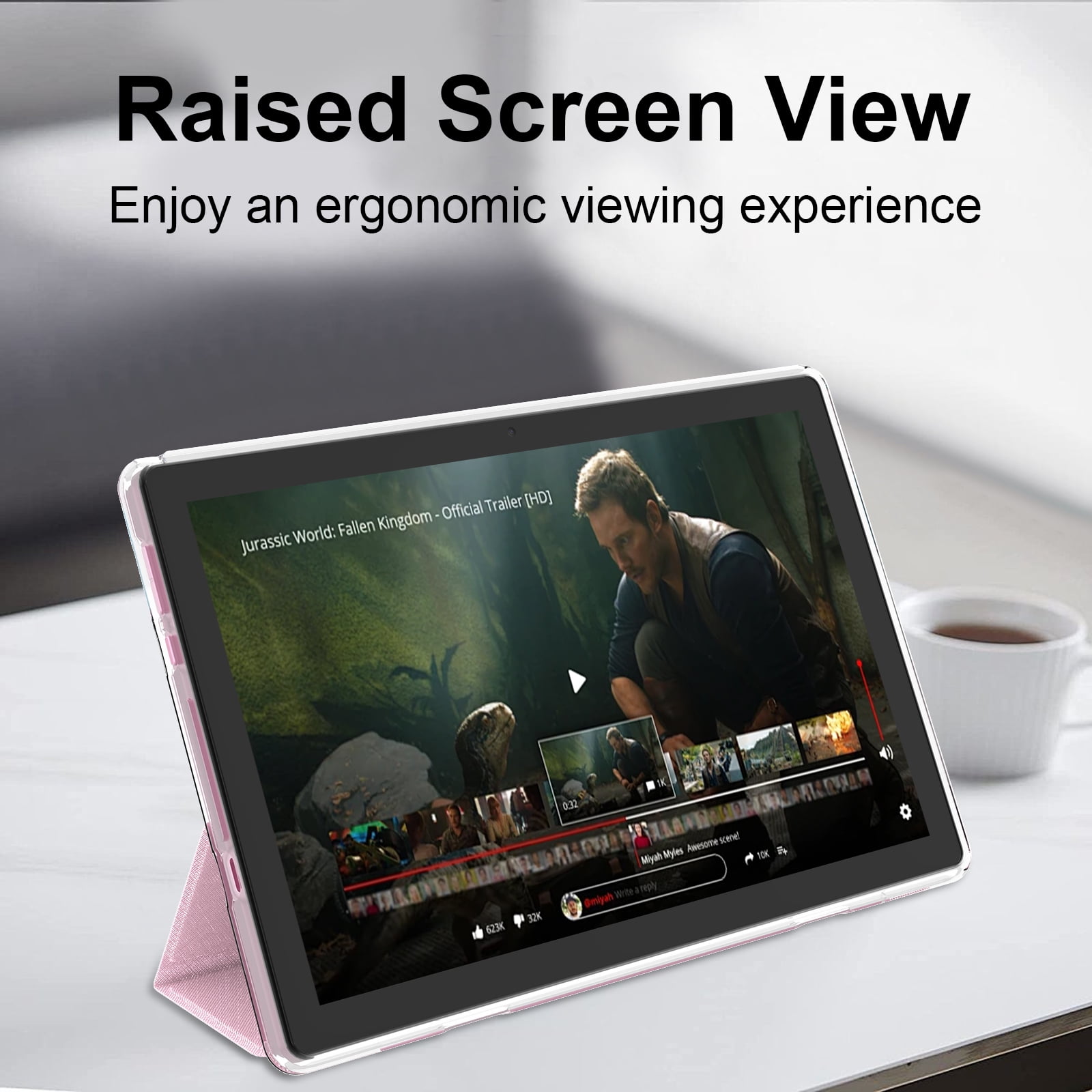 タブレット Android 15 10.1インチ 12GB+64GB+1TB Amazon.com : Android 15 Tablet, 10 inch 12GB RAM+64GB ROM