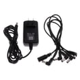 thumbnail image 2 of Fuente De Alimentación Estándar Pedales Del De Guitarra Del Enchufe 9V EEUU Sistema Del Cable Del Divisor Del Poder Del 1 Al 5 Yuyangstore Fuente de alimentación de efectos de guitarra, 2 of 8