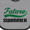 thumbnail image 4 of Inktastic Future Swimmer Boys Baby Bib, 4 of 4