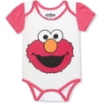 thumbnail image 5 of Sesame Street Baby Girl's 3-Pack Elmo Creeper Onesies and Legging Pant Set, 5 of 7