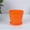 1x Orange/M: 5.03in H, 5.11 Dia, variant on Color Plant Pot Flower Pot, Plastic Planter w/Drainage Hole & Saucer, Thick PP Resin Pot for Indoor Plants, Seedlings Succulent Nursery Pot Seed Starting Pot, Garden Pot Planting Containers, Purple/L
