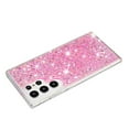 thumbnail image 4 of For Samsung Galaxy S24 Ultra Case,Cute Glitter Bling Twinkle Stardust with Drop Protection Shockproof Soft TPU Slim Flexible Phone Case Girls/Women Protective case for Samsung Galaxy S24 Ultra,Pink, 4 of 6