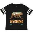 thumbnail image 3 of Inktastic Wyoming Vacation Bear Silhouette Boys or Girls Toddler T-Shirt, 3 of 5