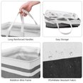 thumbnail image 5 of Tripumer 3Pack Large Laundry Basket, 75L Freestanding Waterproof Laundry Basket, Collapsible Storage Box with Easy Carry Handle, Suitable for Home and Dormitory Clothes, Towels and Toys Gradient Gray, 5 of 8