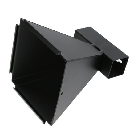 ORDDIART Black 1Pcs Steel Targets for Competitive Shooting Recovery and Suspension 5.5 x 6.5 x 5.5in