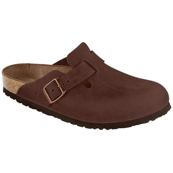 Birkenstock 1013255140 Boston SFB Iron Oil LTR 40